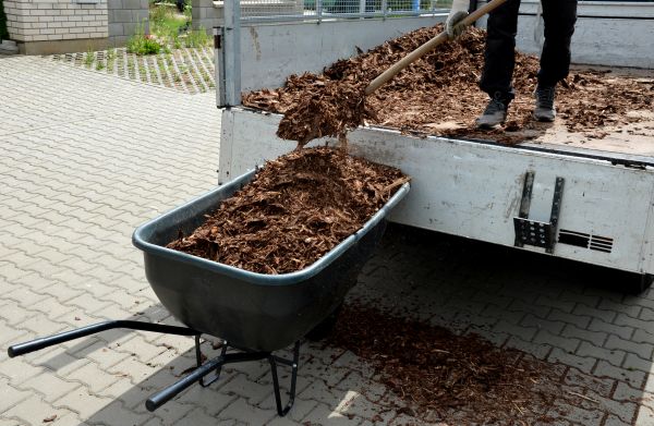 Bulk Mulch Delivery in Spring