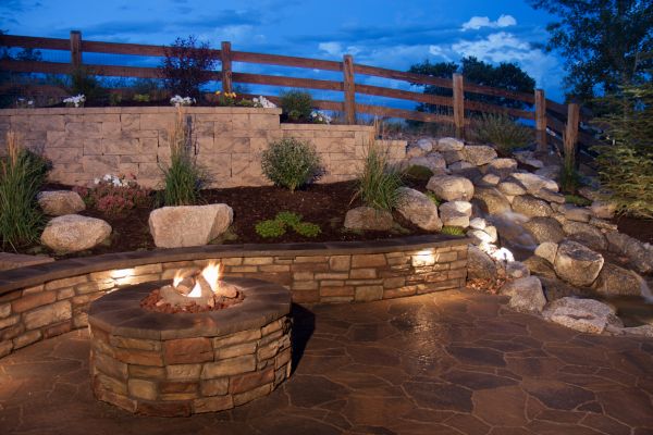 Custom Landscaping in Spring