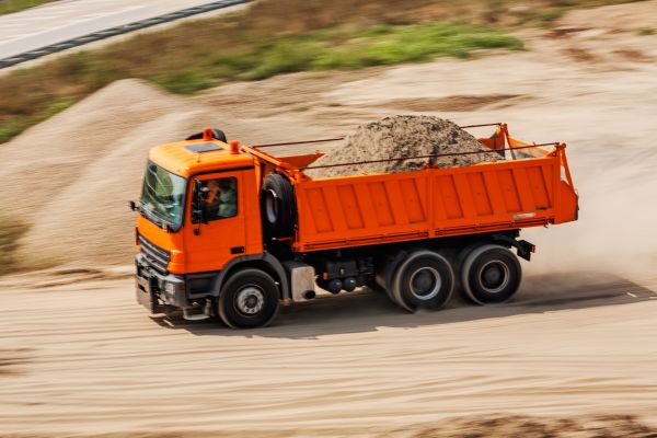 Sand Delivery in Spring