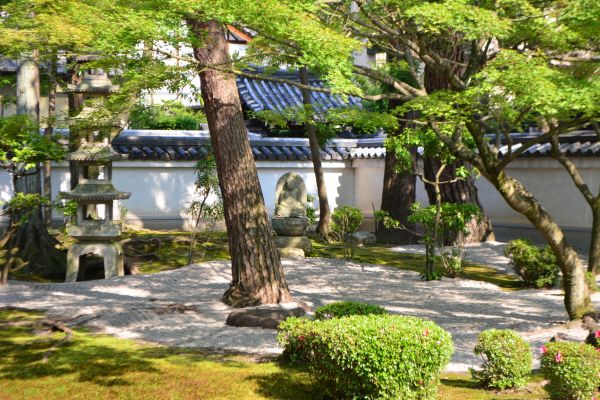 Zen Garden Landscaping in Spring