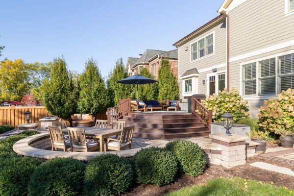 Yard Construction in Spring