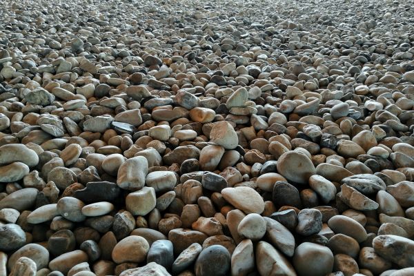 Pea Gravel Landscaping in Spring