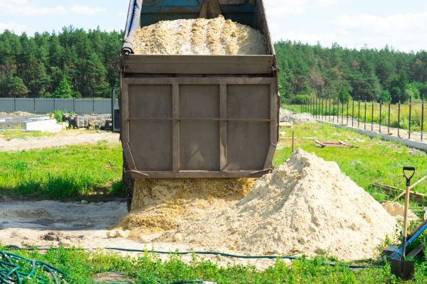 Bulk Sand Delivery in Spring