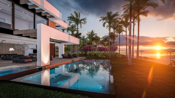 Coastal Landscaping in Spring