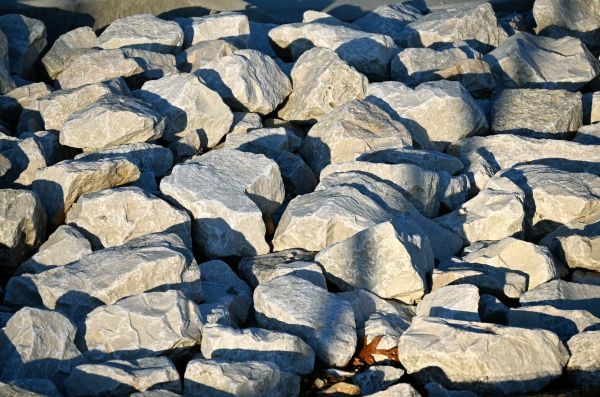 Rip Rap Delivery in Spring