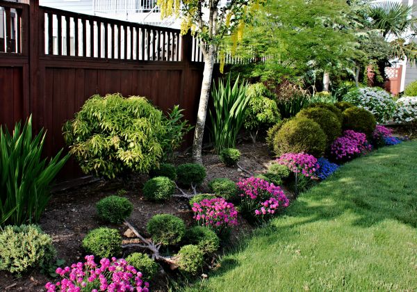 Garden Bed Construction in Spring