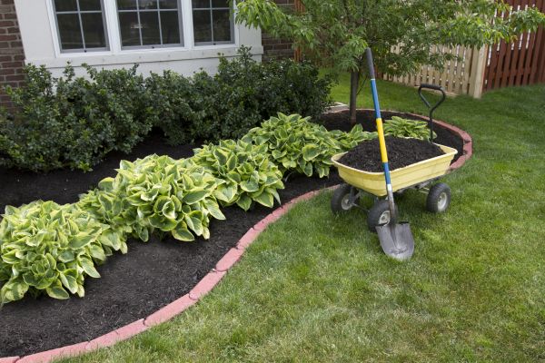 Landscape Mulching in Spring