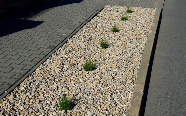 Pea Gravel Placement