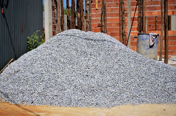 Stone Aggregate Delivery in Spring