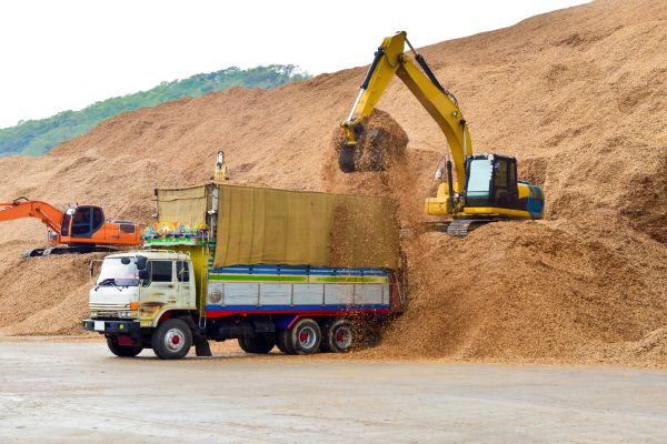 Cedar Wood Chip Delivery
