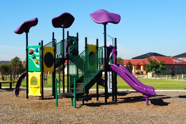 Playground Mulch Removal in Spring