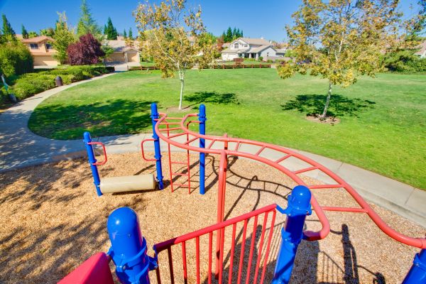 Playground Mulch Replacement in Spring