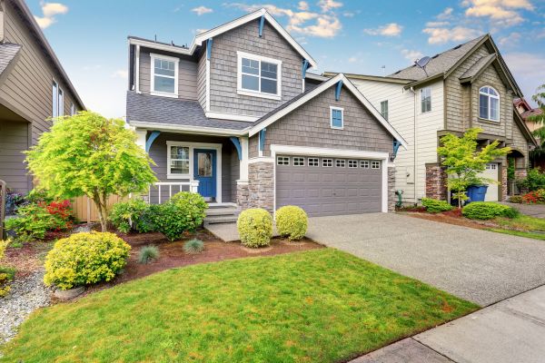 Curb Appeal Landscaping in Spring