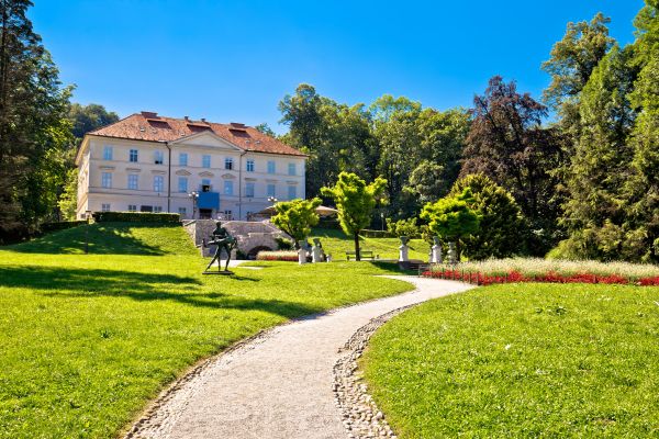 Park Landscape Maintenance in Spring