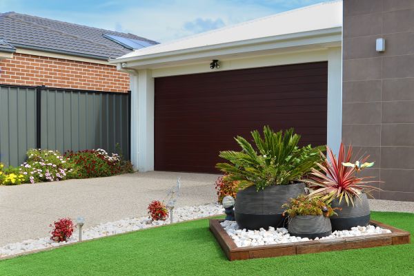 Front Yard Landscaping in Spring